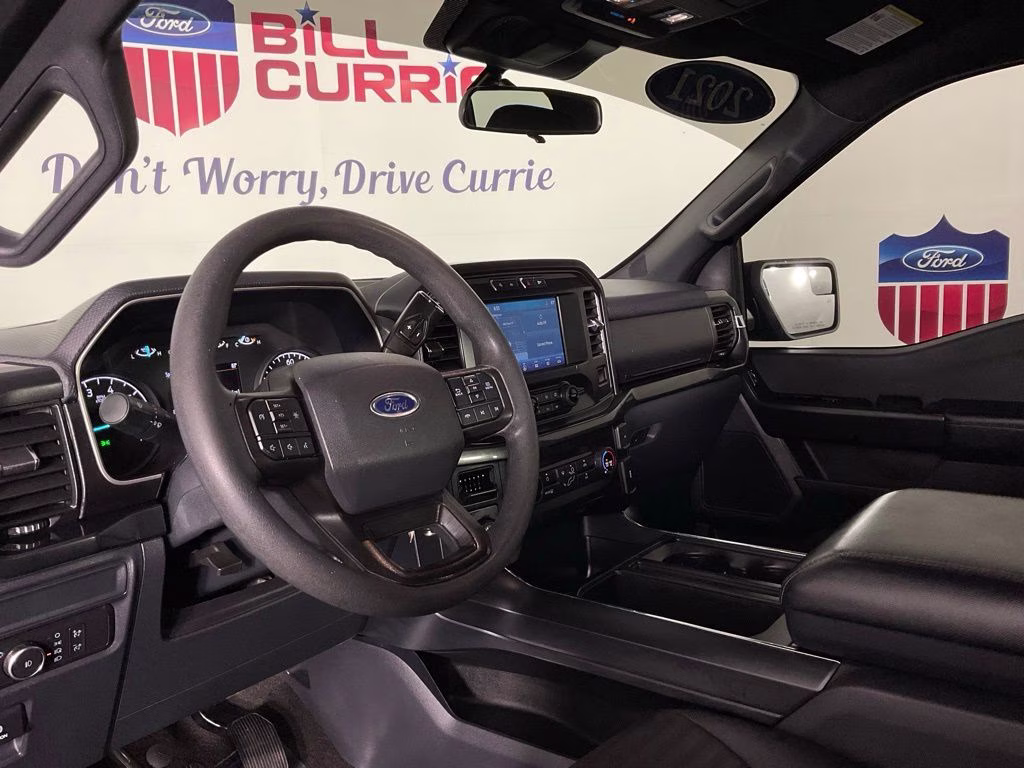 2021 Blue Metallic Ford F-150 XL RWD Truck