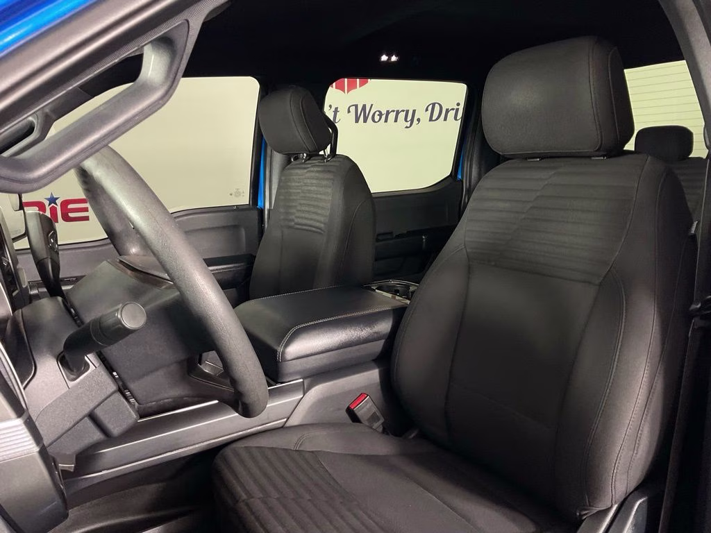 2021 Blue Metallic Ford F-150 XL RWD Truck