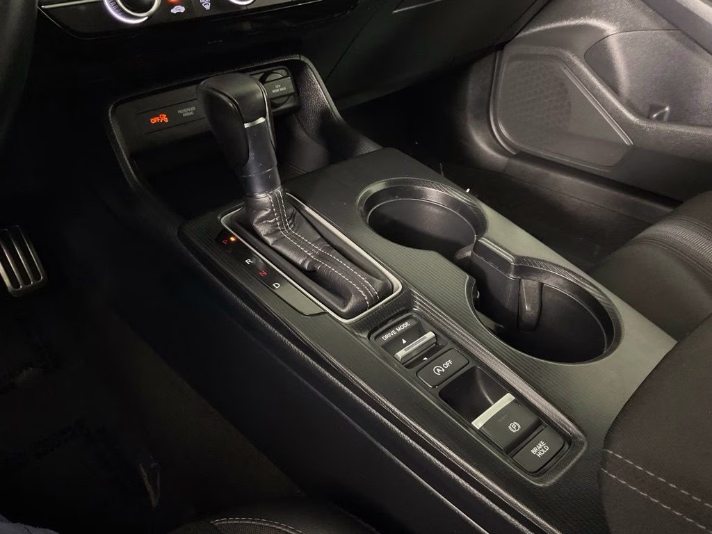 2024 Black Honda Civic Sport FWD Hatchback