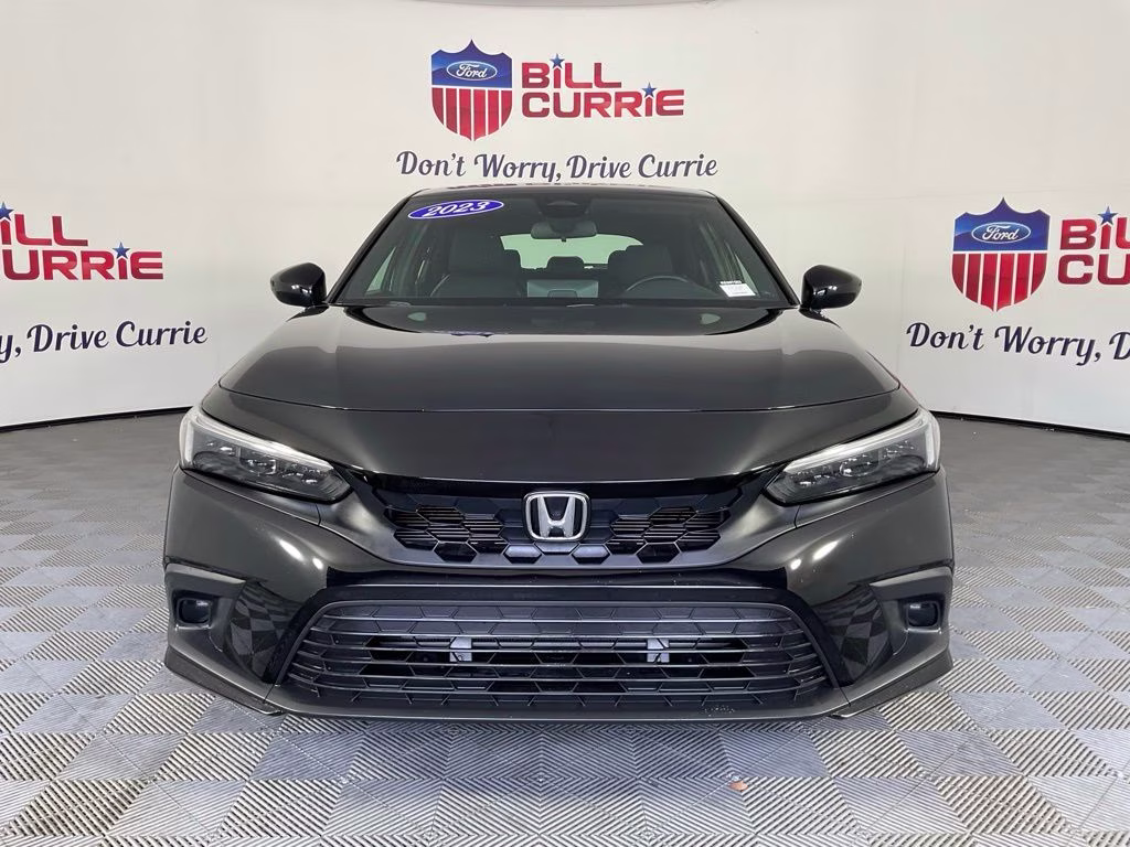 2024 Black Honda Civic Sport FWD Hatchback