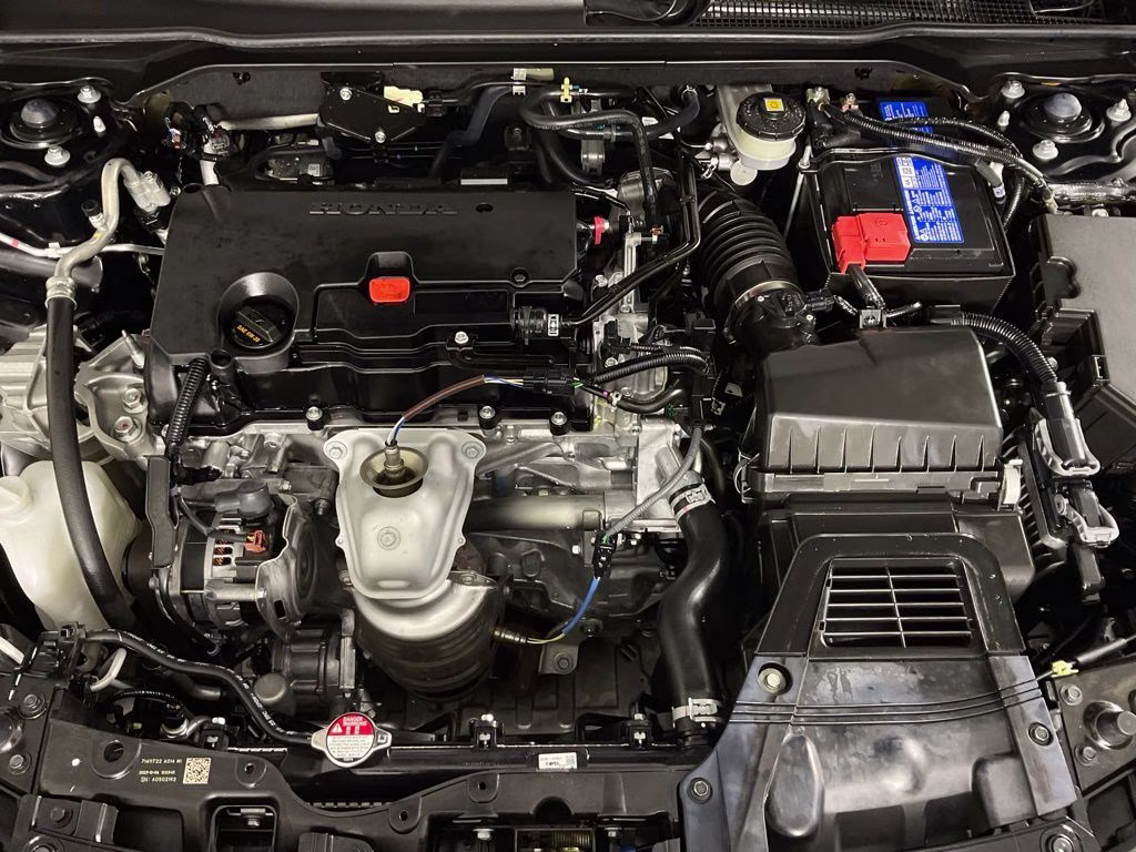 2024 Black Honda Civic Sport FWD Hatchback