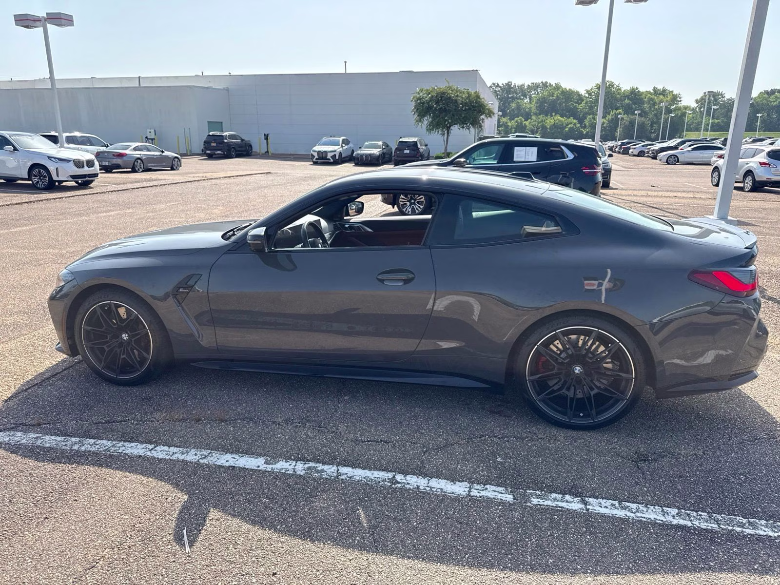 2024 Gray Metallic BMW M4 Competition AWD Coupe