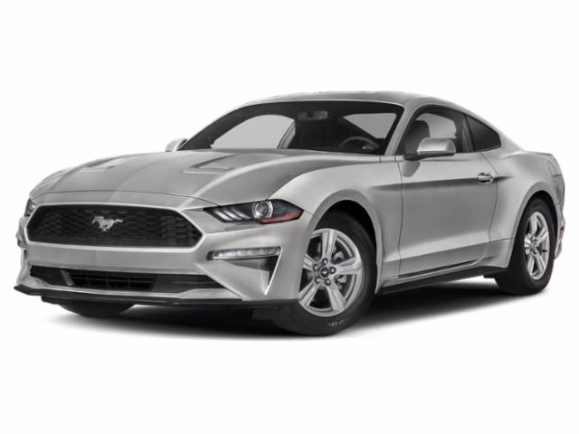 2021 Silver Metallic Ford Mustang EcoBoost RWD Coupe