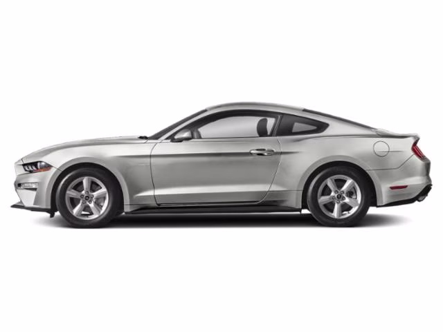 2021 Silver Metallic Ford Mustang EcoBoost RWD Coupe