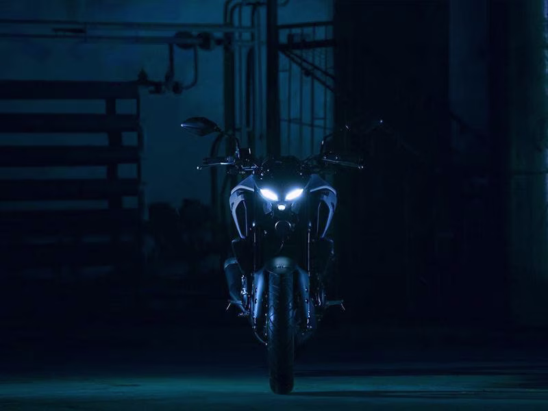 2021 Matte Stealth Black Yamaha MT-03 Motorcycle