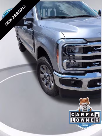 2023 Silver Ford Super Duty F-350 SRW Lariat 4X4 Truck