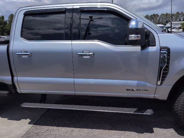 2023 Silver Ford Super Duty F-350 SRW Lariat 4X4 Truck
