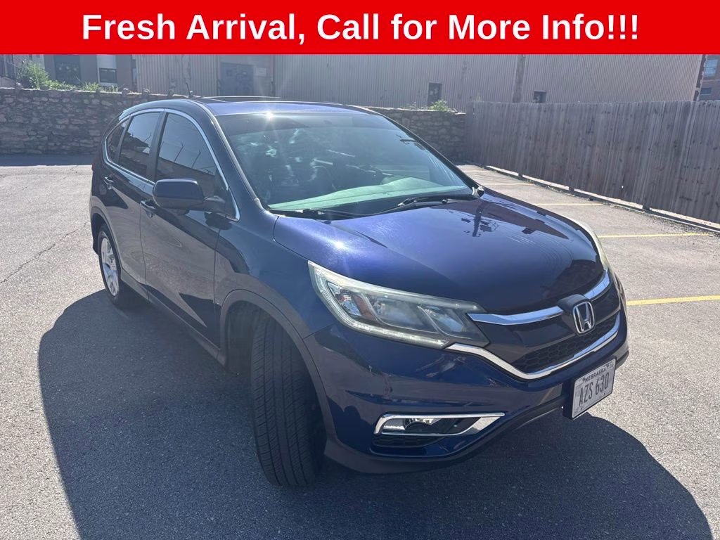 2016 Obsidian Blue Pearl Honda CR-V EX AWD SUV