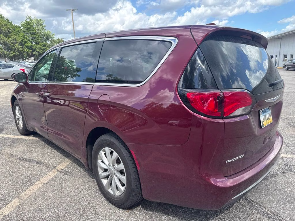 2018 Velvet Red Pearlcoat Chrysler Pacifica Touring Plus FWD Van