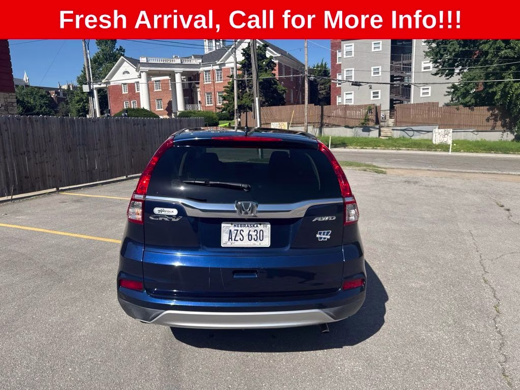 2016 Obsidian Blue Pearl Honda CR-V EX AWD SUV