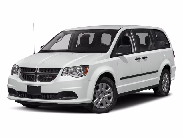 2017 White Knuckle Clearcoat Dodge Grand Caravan SE Plus FWD Van