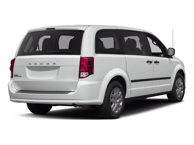2017 White Knuckle Clearcoat Dodge Grand Caravan SE Plus FWD Van