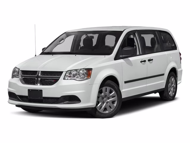 2017 White Knuckle Clearcoat Dodge Grand Caravan SE Plus FWD Van