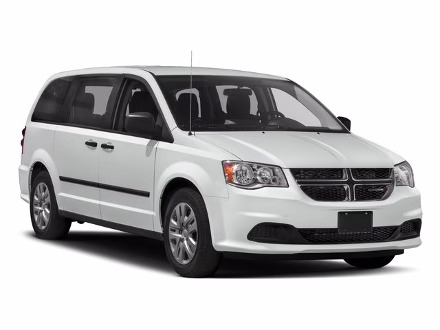 2017 White Knuckle Clearcoat Dodge Grand Caravan SE Plus FWD Van