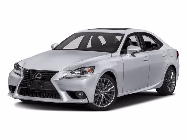 2016 White Pearl Lexus IS 300 300 AWD Sedan