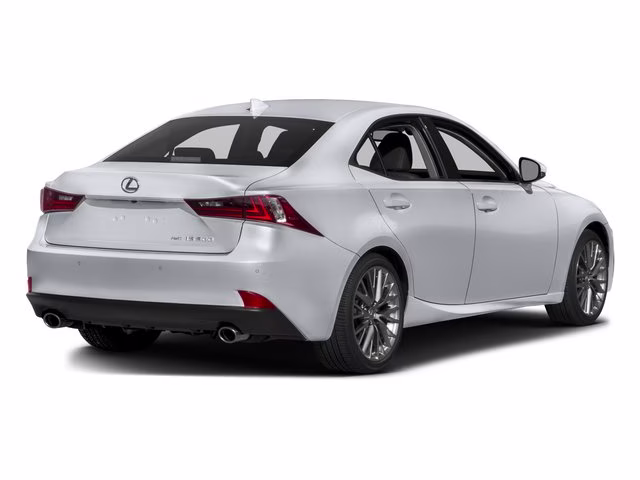 2016 White Pearl Lexus IS 300 300 AWD Sedan
