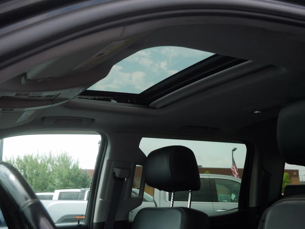 2015 Black Chevrolet Silverado 1500 LTZ w/ 1LZ, Plus Pckg, & Sunroof 4X4 Truck