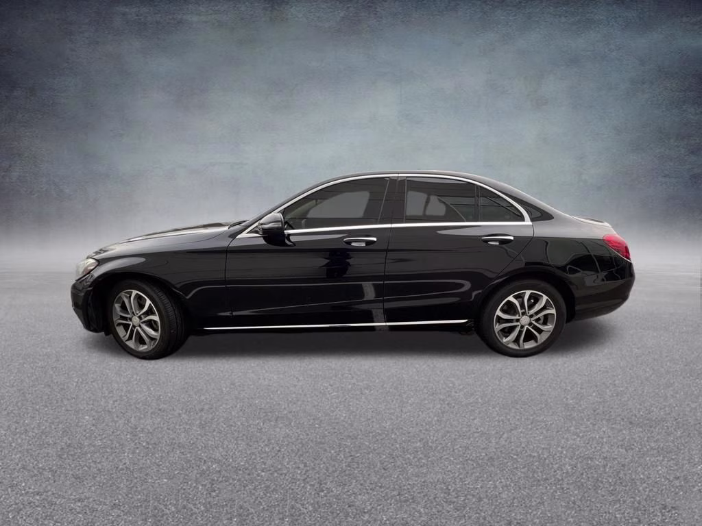 2016 Black Mercedes-Benz C-Class C 300 AWD Sedan