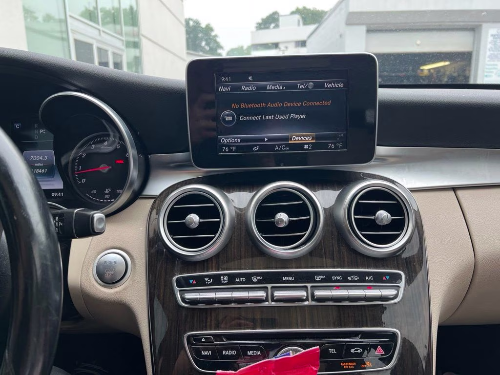 2016 Black Mercedes-Benz C-Class C 300 AWD Sedan
