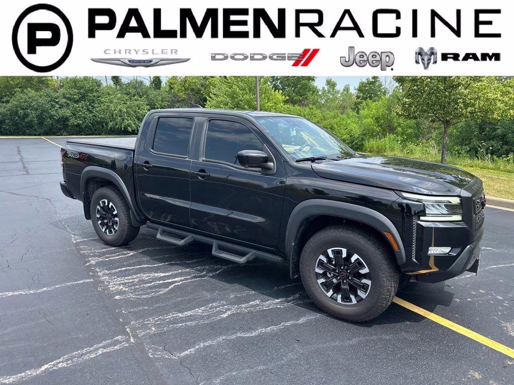2022 Super Black Nissan Frontier PRO-4X 4X4 Truck