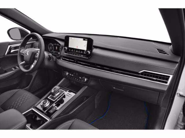 2025 Alloy Silver Metallic/Black Roof Mitsubishi Outlander Plug-In Hybrid SEL Black Edition AWD SUV
