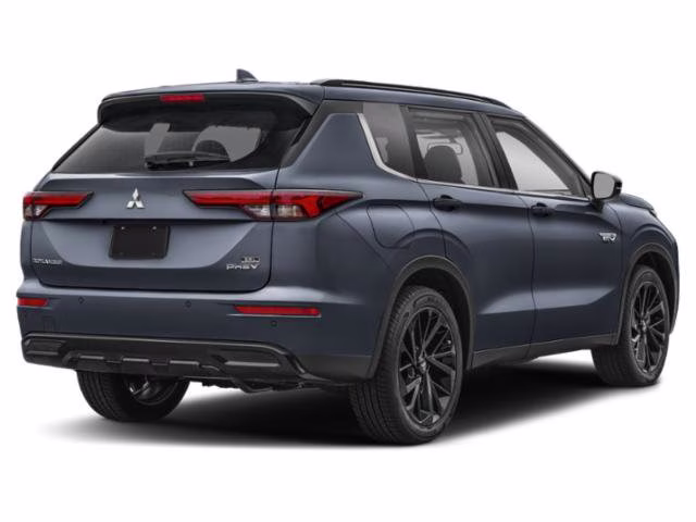2025 Alloy Silver Metallic/Black Roof Mitsubishi Outlander Plug-In Hybrid SEL Black Edition AWD SUV
