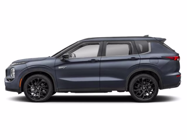 2025 Alloy Silver Metallic/Black Roof Mitsubishi Outlander Plug-In Hybrid SEL Black Edition AWD SUV