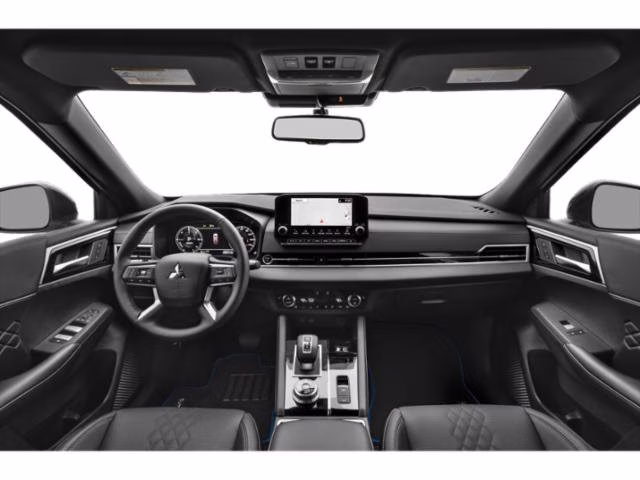 2025 Alloy Silver Metallic/Black Roof Mitsubishi Outlander Plug-In Hybrid SEL Black Edition AWD SUV