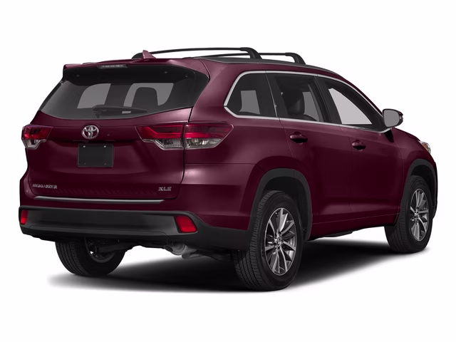 2018 Ooh La La Rouge Mica Toyota Highlander XLE AWD SUV