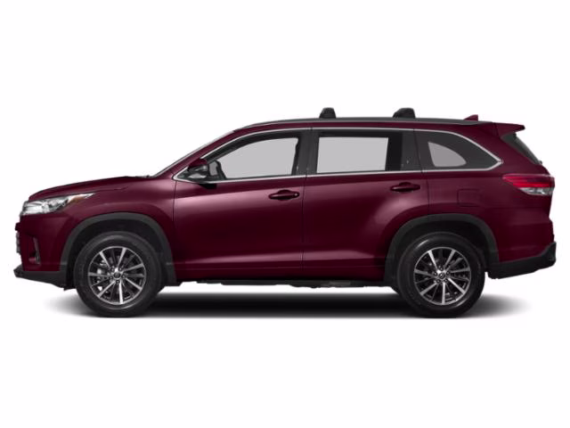 2018 Ooh La La Rouge Mica Toyota Highlander XLE AWD SUV