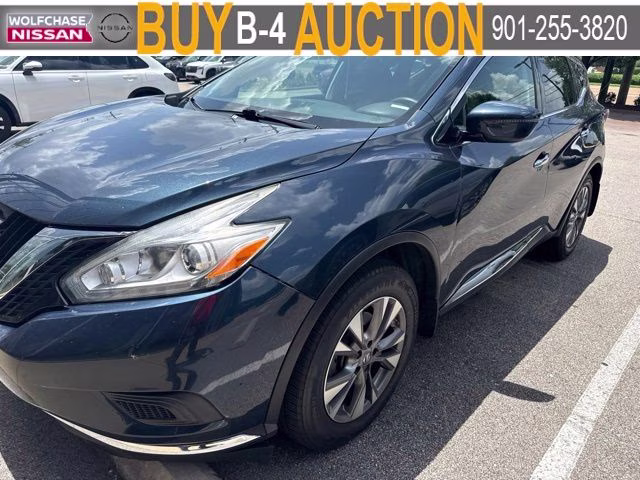 2017 Arctic Blue Metallic Nissan Murano S AWD SUV