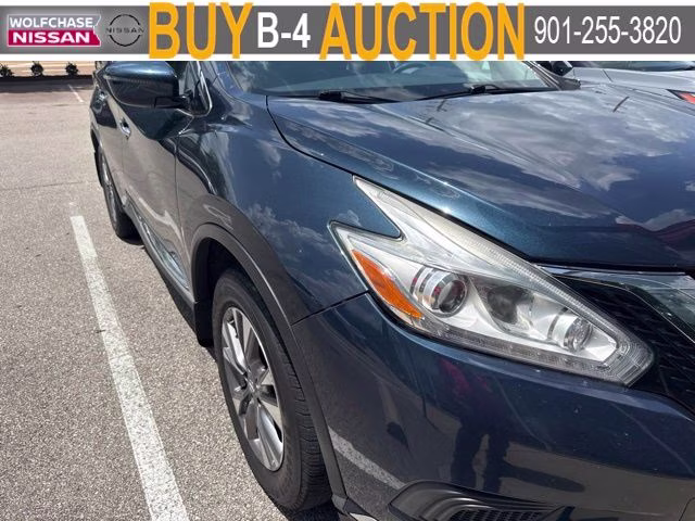 2017 Arctic Blue Metallic Nissan Murano S AWD SUV