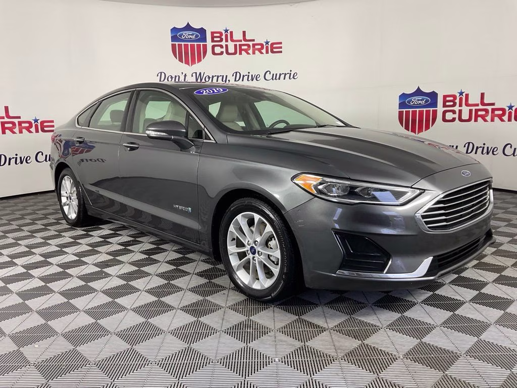 2019 Magnetic Ford Fusion Hybrid SEL FWD Sedan