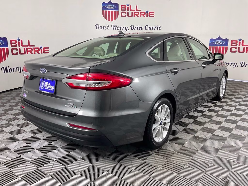 2019 Magnetic Ford Fusion Hybrid SEL FWD Sedan