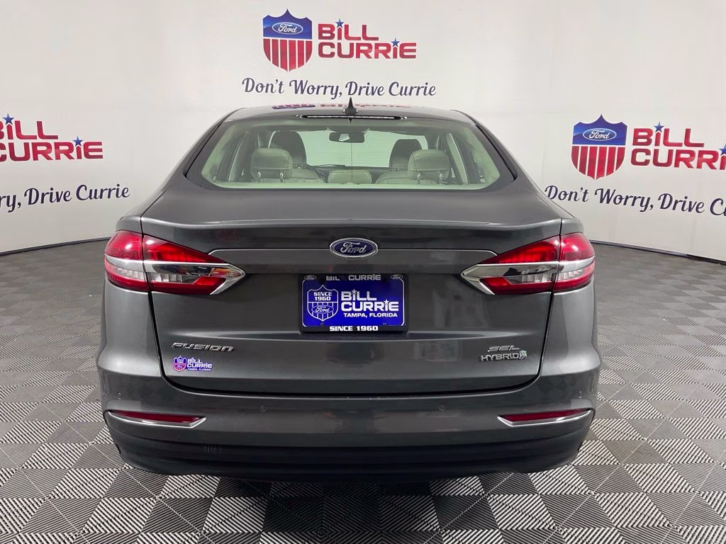 2019 Magnetic Ford Fusion Hybrid SEL FWD Sedan