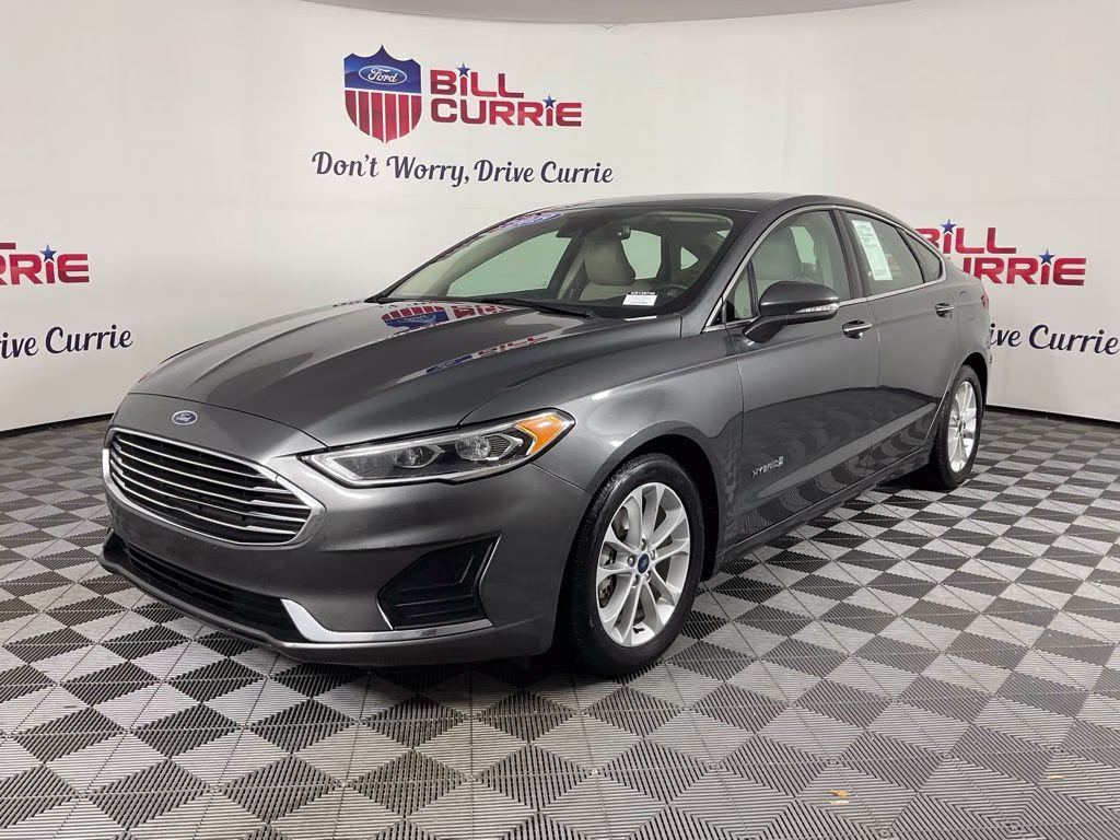 2019 Magnetic Ford Fusion Hybrid SEL FWD Sedan