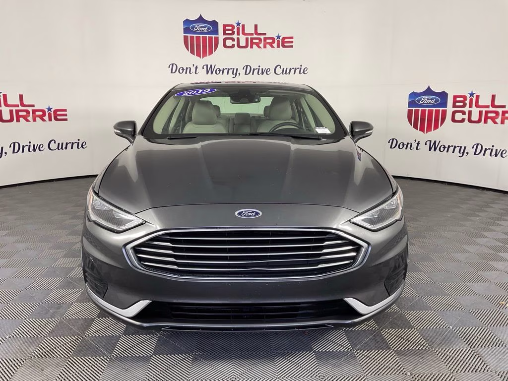 2019 Magnetic Ford Fusion Hybrid SEL FWD Sedan