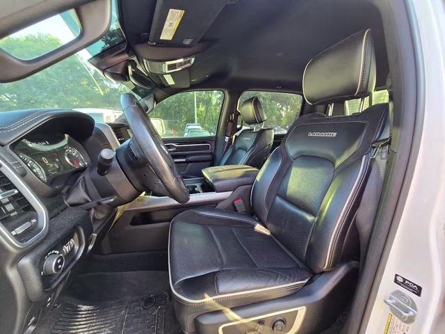 2021 Bright White Clearcoat Ram 1500 Laramie 4X4 Truck