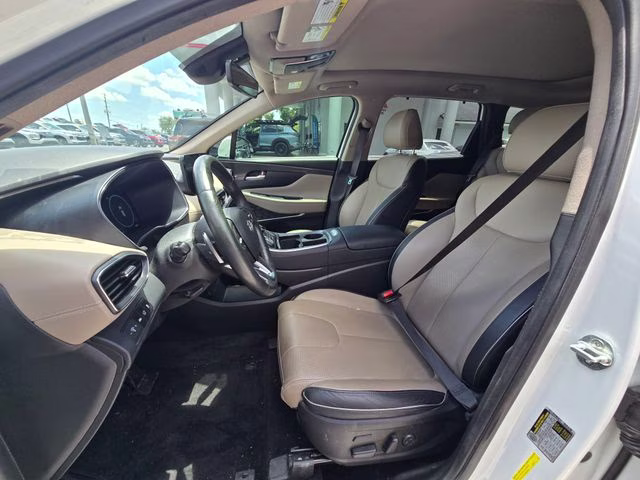 2022 Quartz White Hyundai Santa Fe Limited FWD SUV