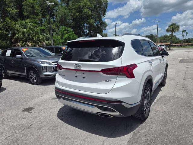 2022 Quartz White Hyundai Santa Fe Limited FWD SUV