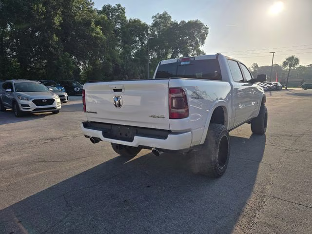 2021 Bright White Clearcoat Ram 1500 Laramie 4X4 Truck