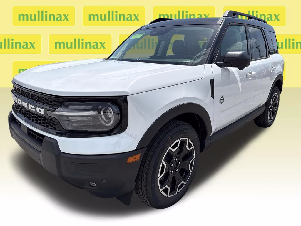 2026 Oxford White Ford Bronco Sport Outer Banks 4X4 SUV