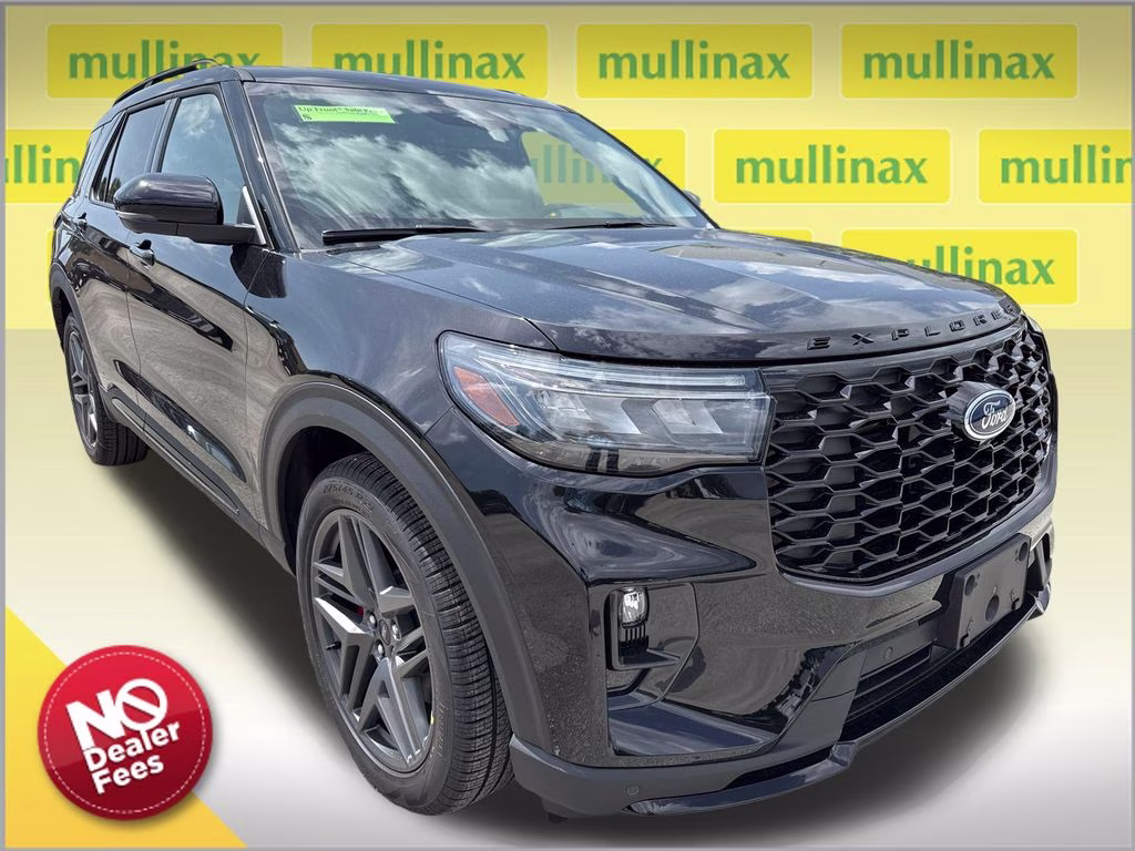 2026 Agate Black Metallic Ford Explorer ST 4X4 SUV