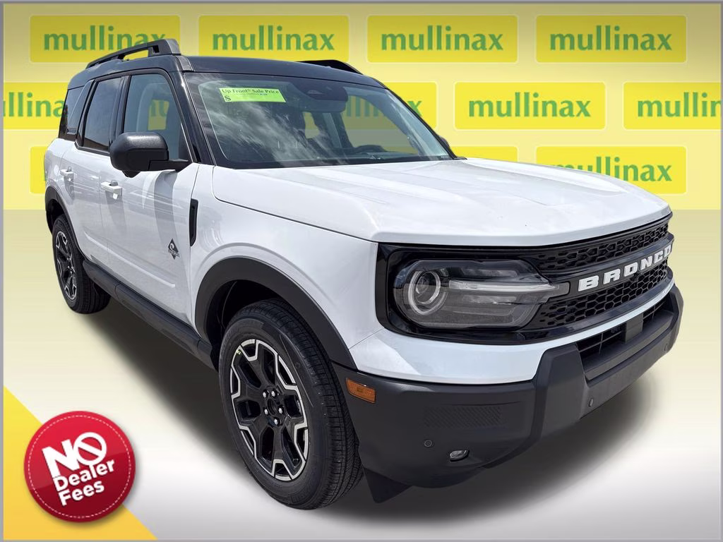 2026 Oxford White Ford Bronco Sport Outer Banks 4X4 SUV