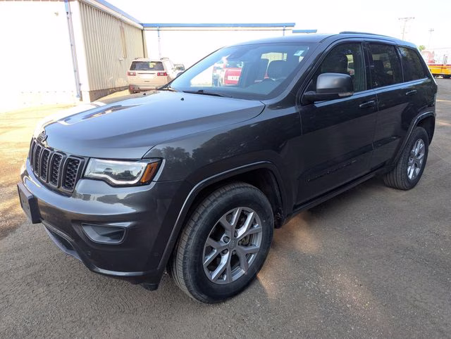 2021 Granite Crystal Metallic Clearcoat Jeep Grand Cherokee 80th Anniversary Edition 4X4 SUV