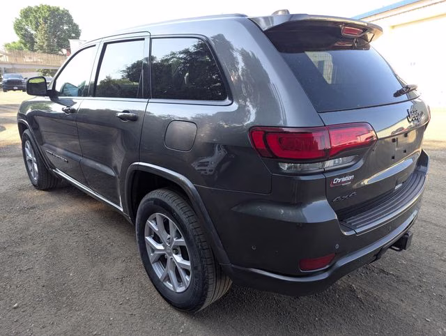 2021 Granite Crystal Metallic Clearcoat Jeep Grand Cherokee 80th Anniversary Edition 4X4 SUV