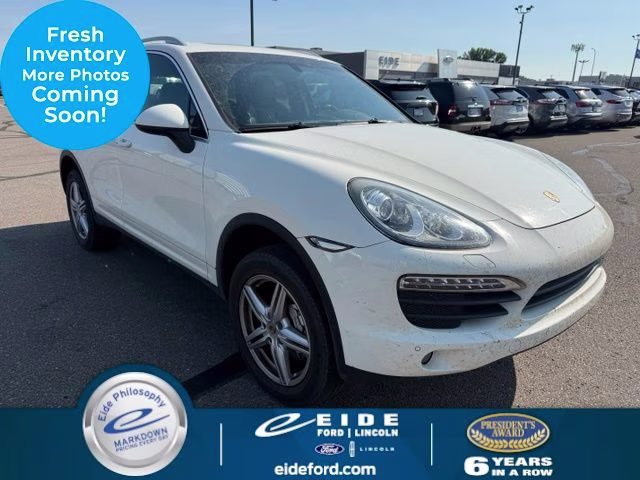 2011 Sand White Porsche Cayenne S AWD SUV