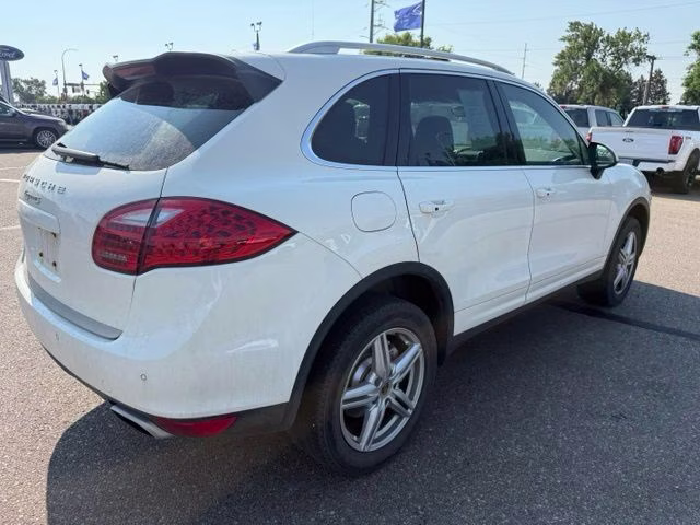 2011 Sand White Porsche Cayenne S AWD SUV