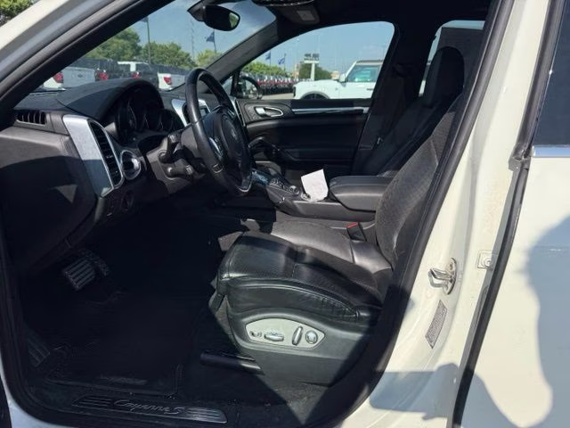 2011 Sand White Porsche Cayenne S AWD SUV