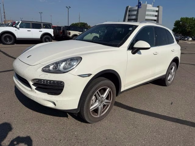 2011 Sand White Porsche Cayenne S AWD SUV